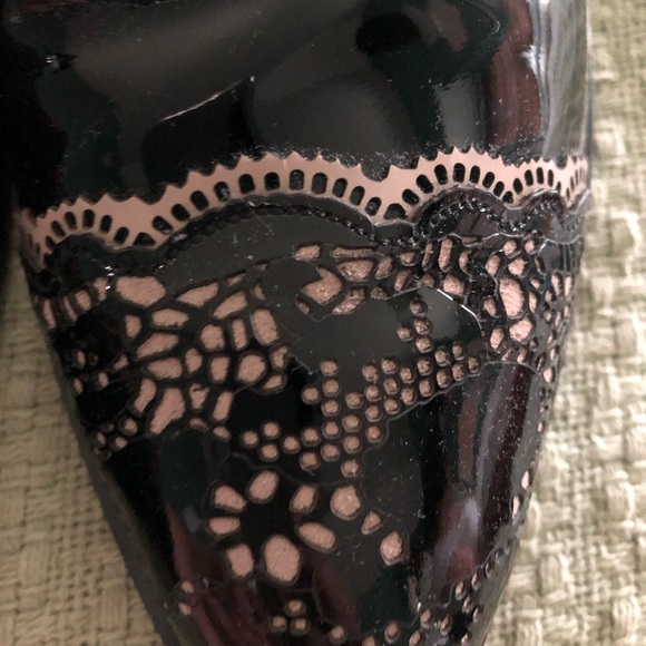 Valentino Black Patent leather Oxfords size 38 - Picture 4 of 13